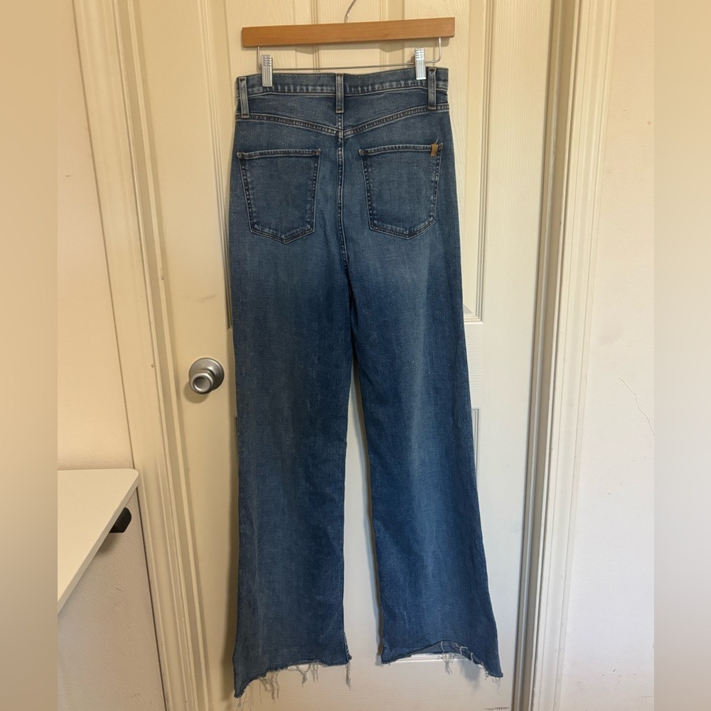 Joe’s Jeans Wide‑Leg High‑Rise Denim Blue Women’s Size 27 34” Inseam - Picture 6 of 8